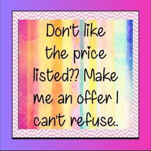 I am grateful for offers ❤️